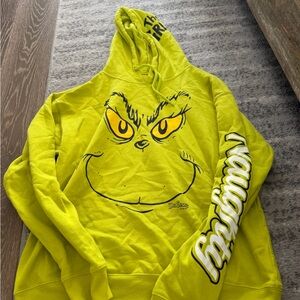 Dr. Seuss Grinch Lime Green Pullover Hoodie